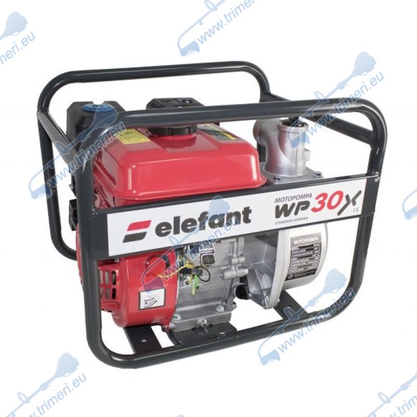 Бензинова моторна помпа Elefant WP30X, 6.5 к.с., 30 м3/ч, 4-тактов двигател